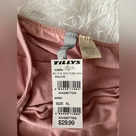 Tilly’s Pink Cinch Dress - Picture 2 of 2